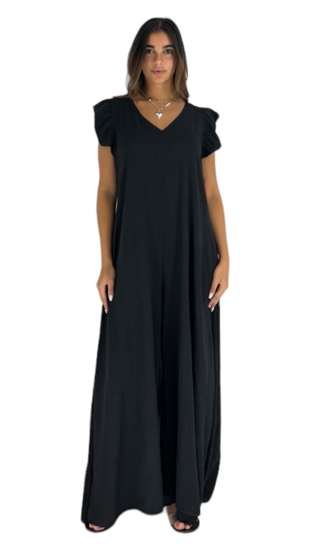 Flona black jumpsuit