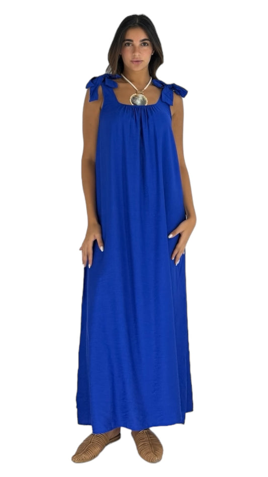 Moline blue dress