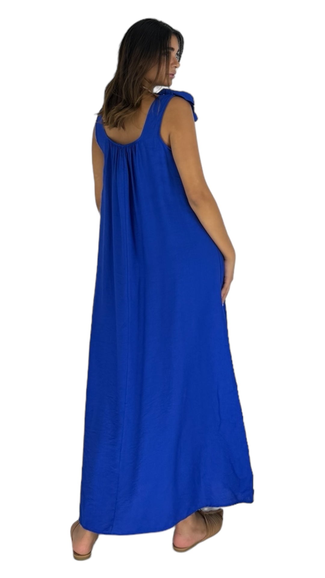 Moline blue dress