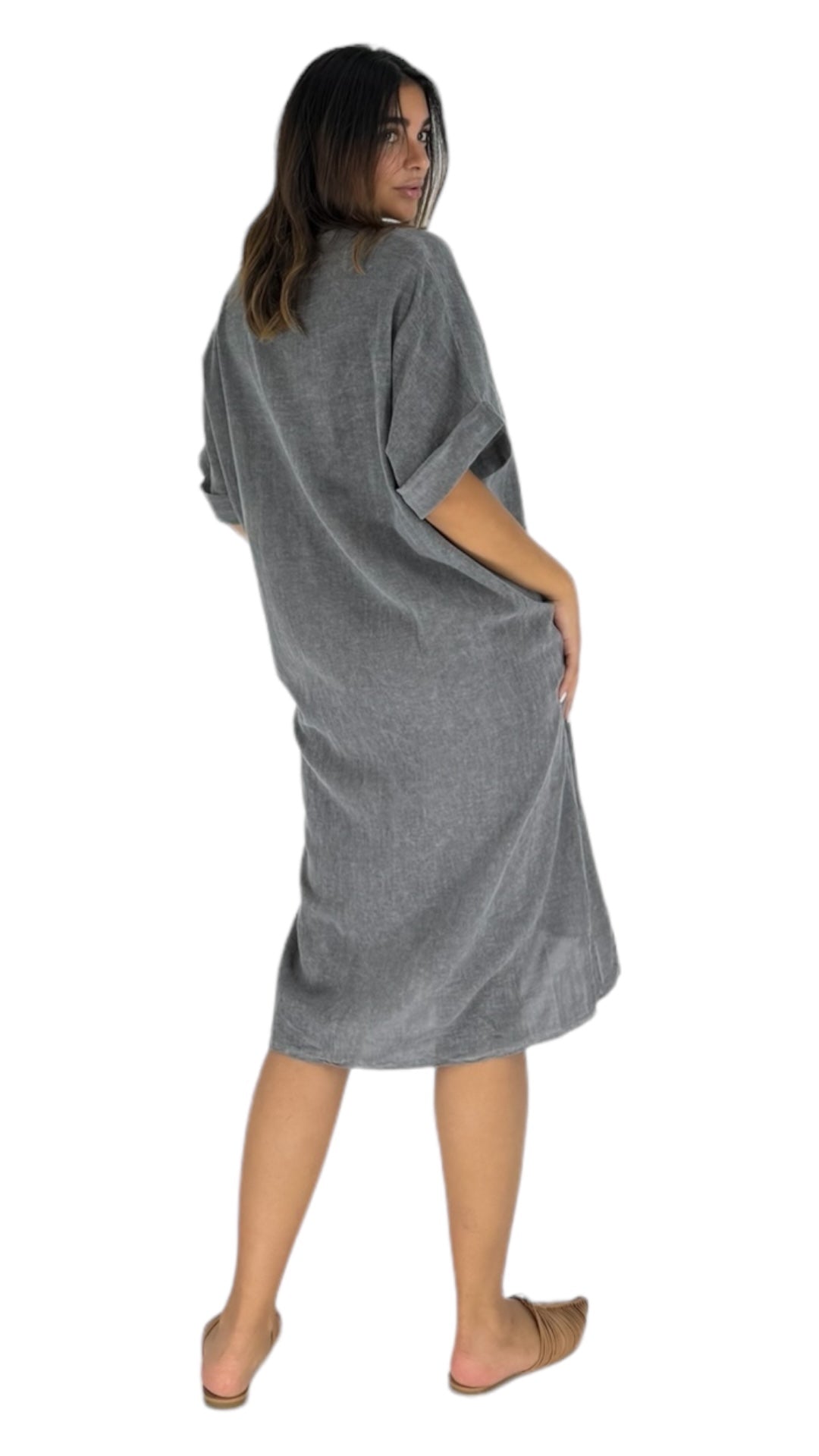 Melani grey dress