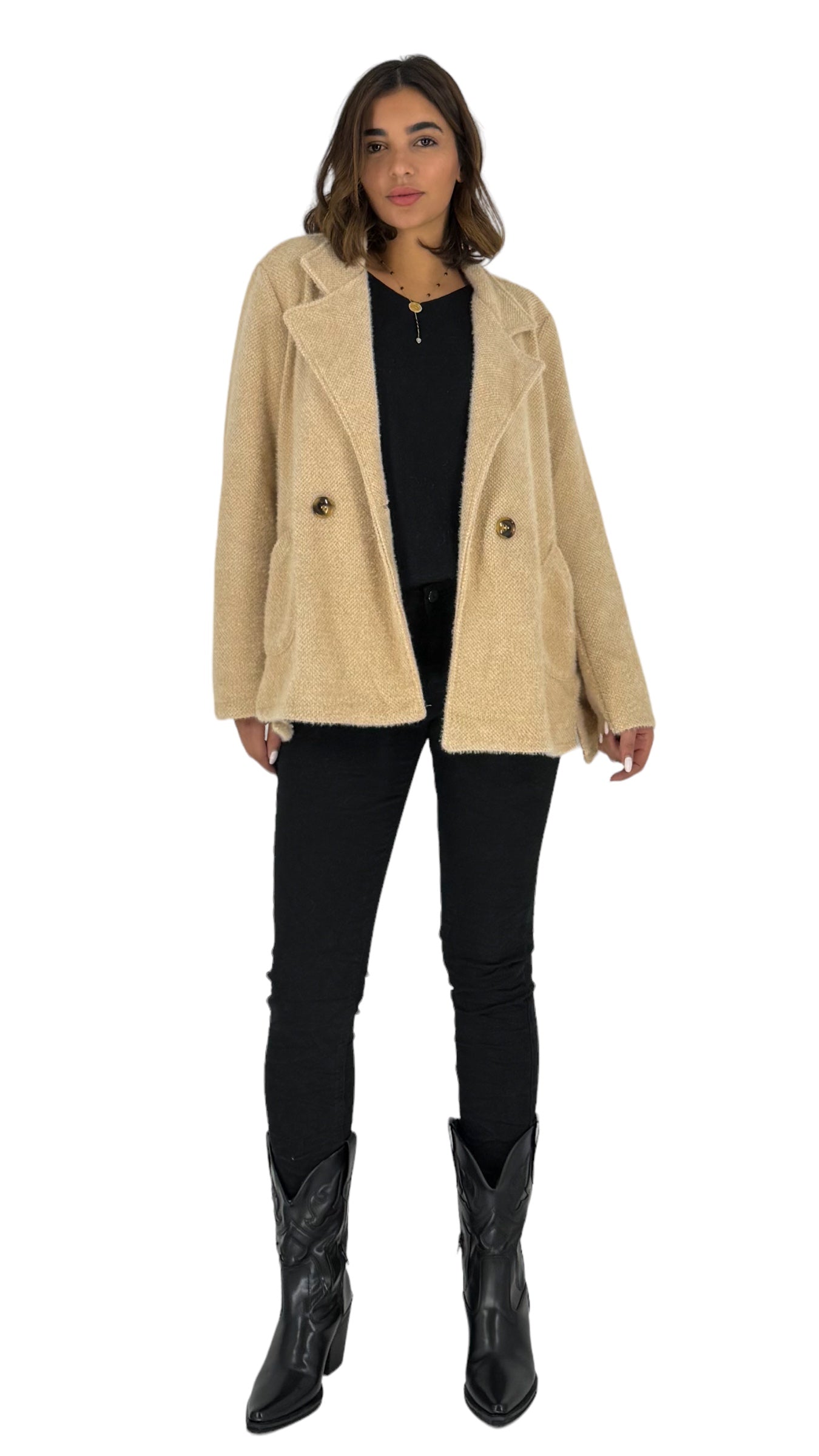 Gineva Beige Jacket