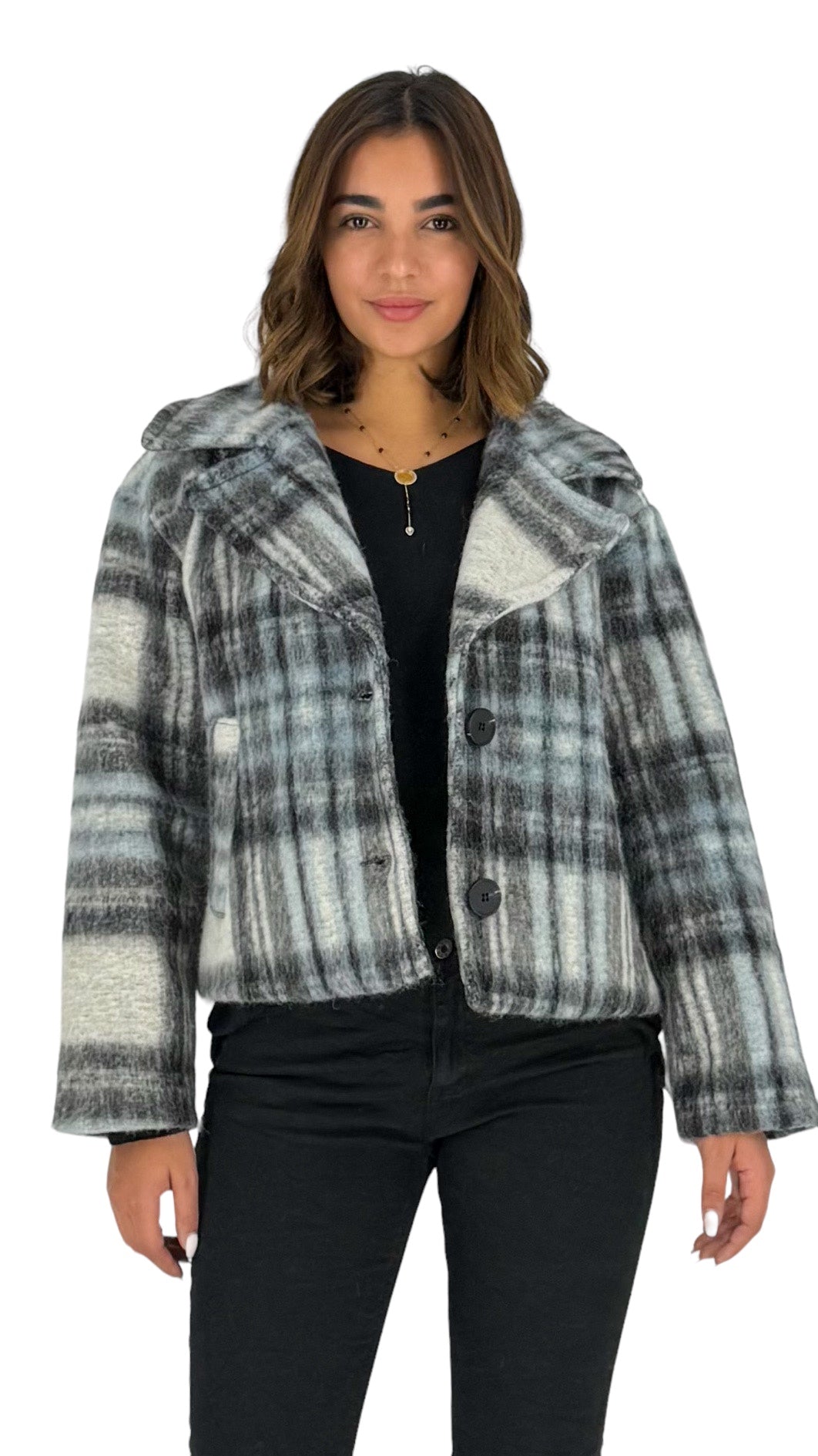 Gaia Checkered Jacket