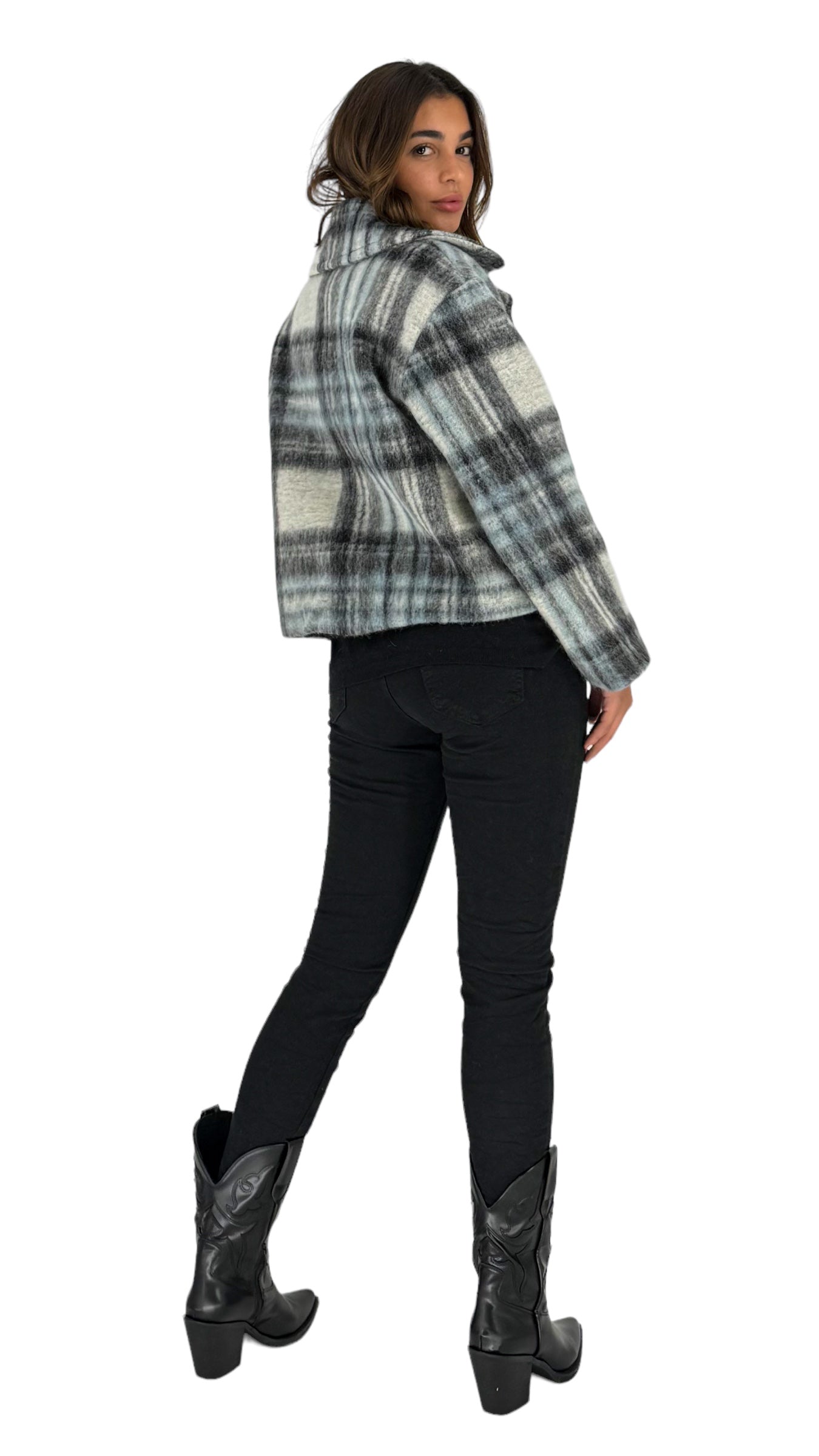 Gaia Checkered Jacket