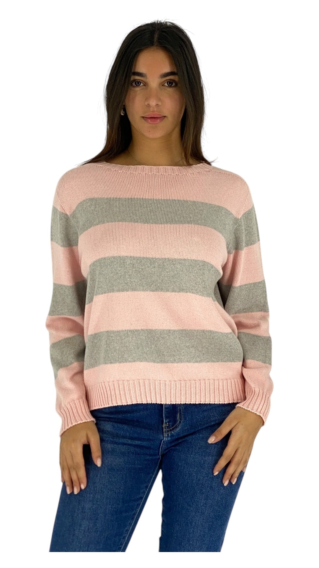 Maro pink/grey top