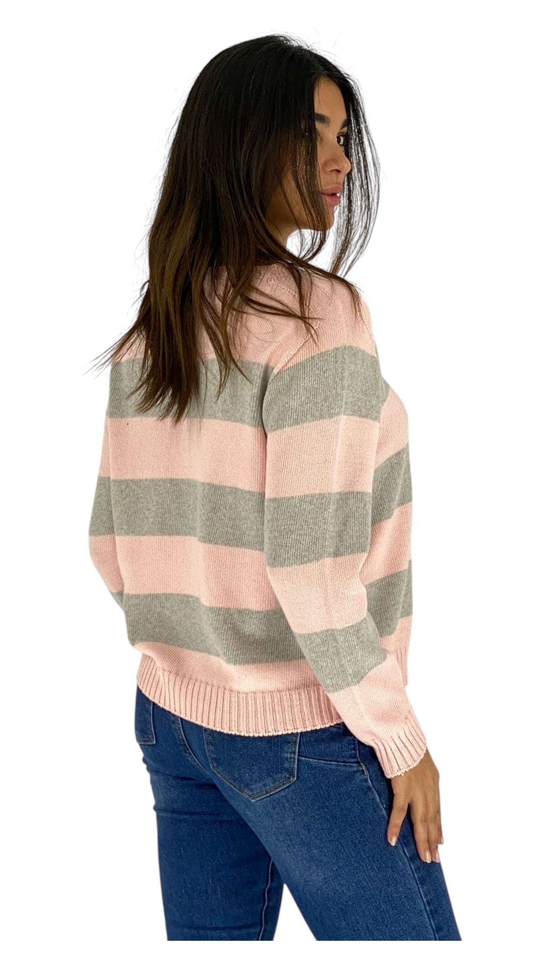 Maro pink/grey top
