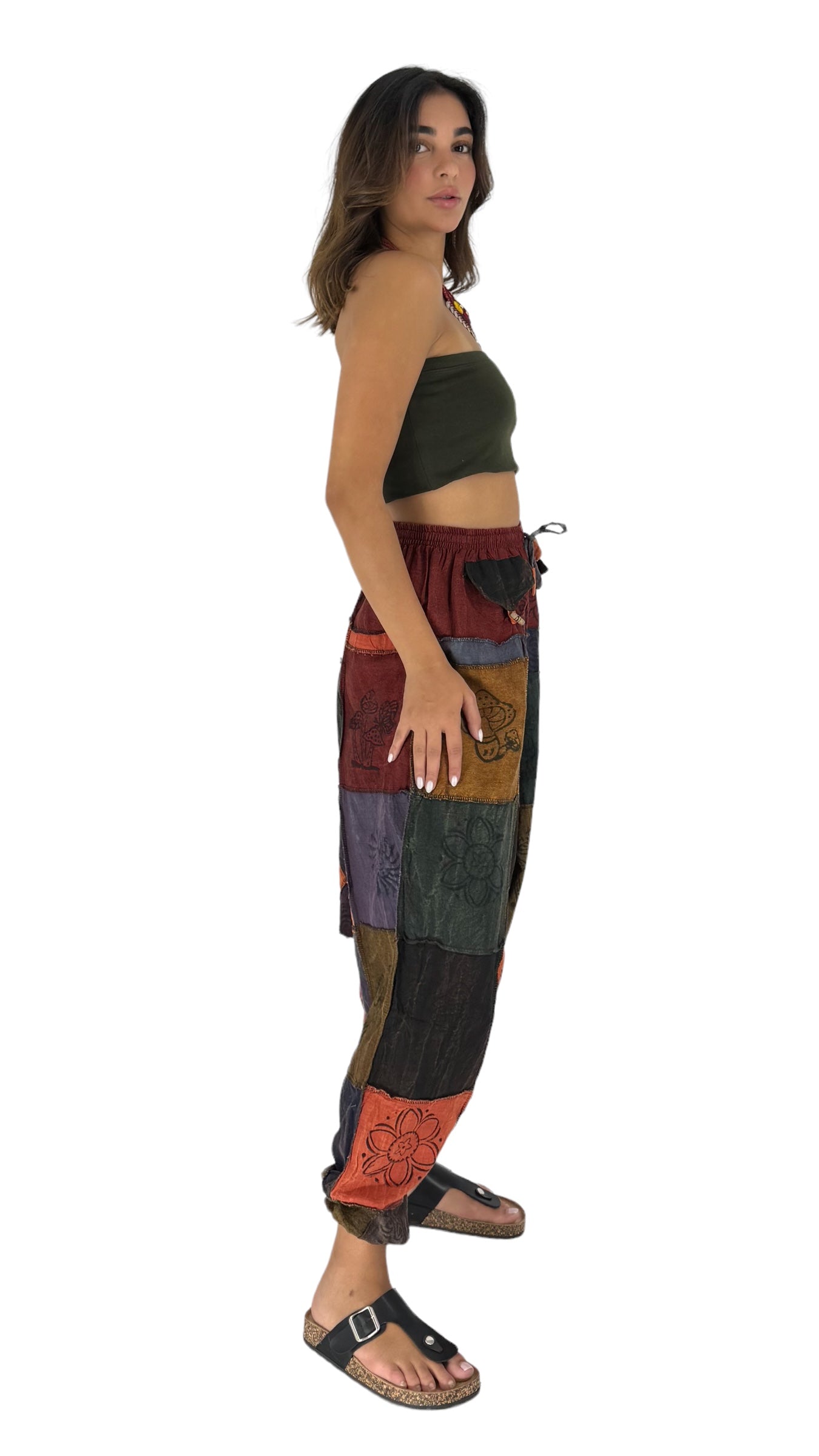 Rita multicolor harem pants
