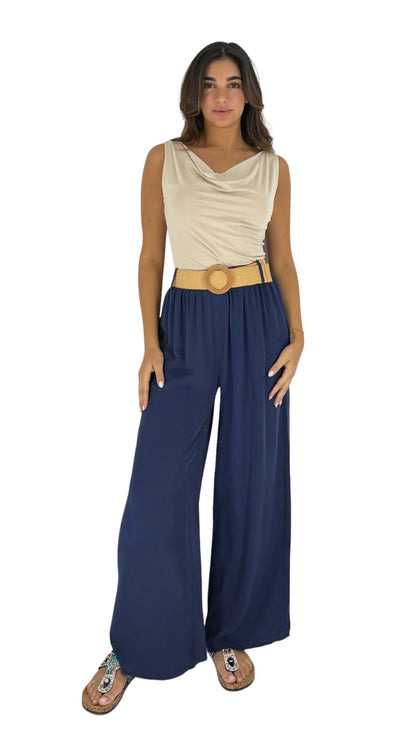 Odette navy pants