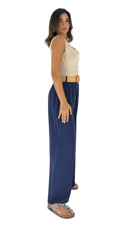 Odette navy pants