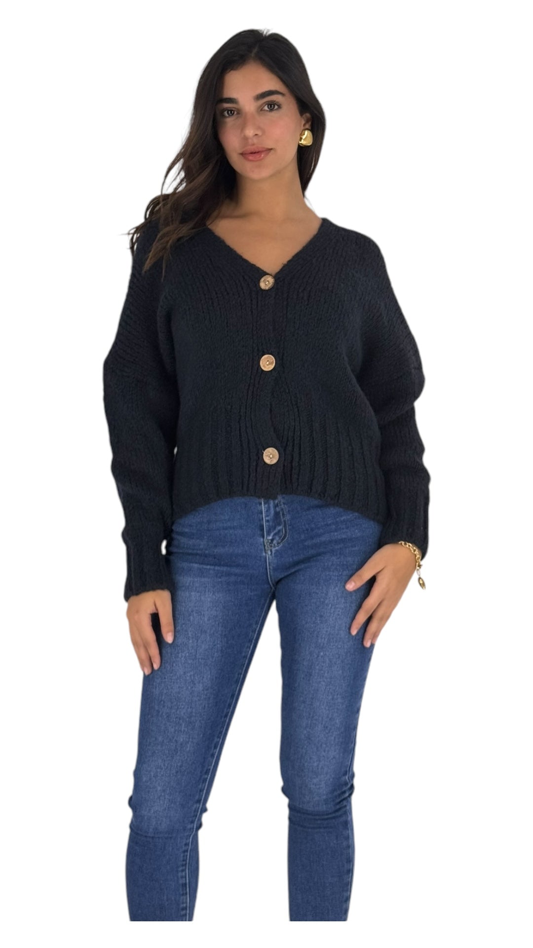 Quill dark navy cardigan