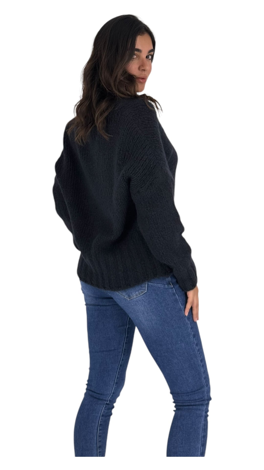 Quill dark navy cardigan