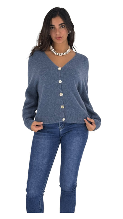 Valen dark blue cardigan