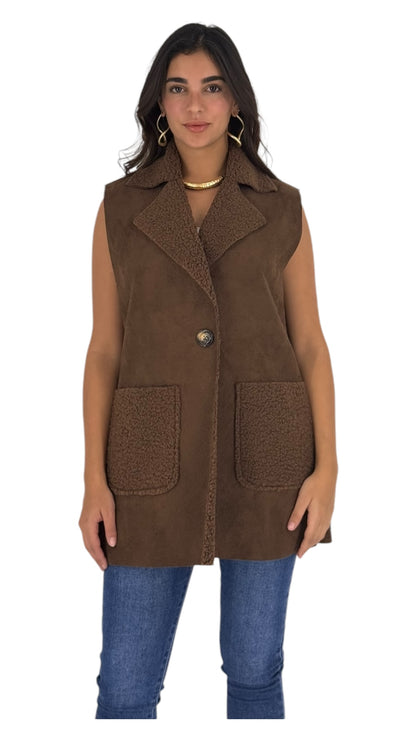 Oaklan brown vest