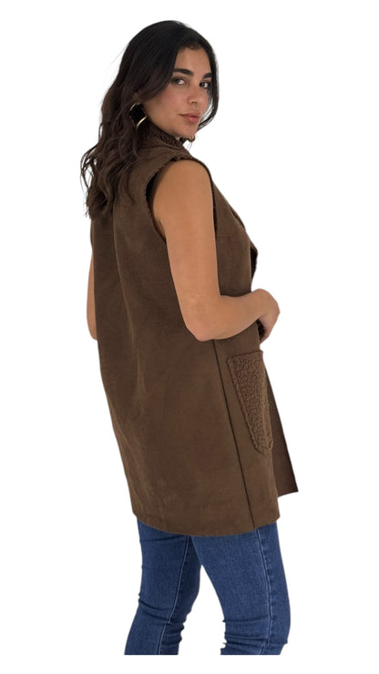 Oaklan brown vest