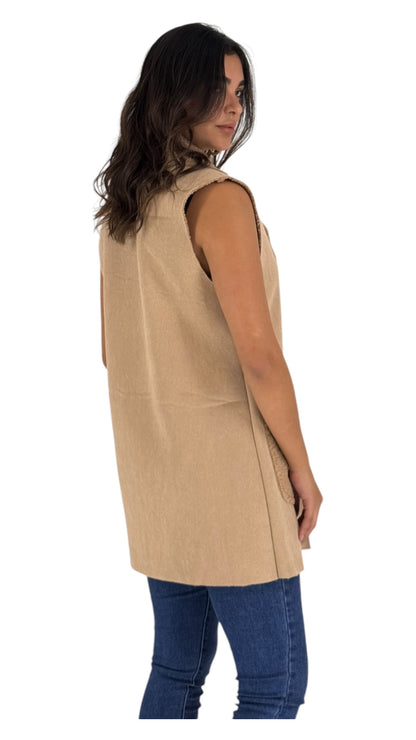 Oaklan beige vest