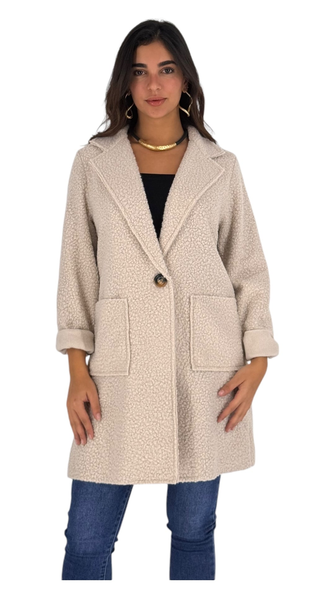 Bronte cream coat