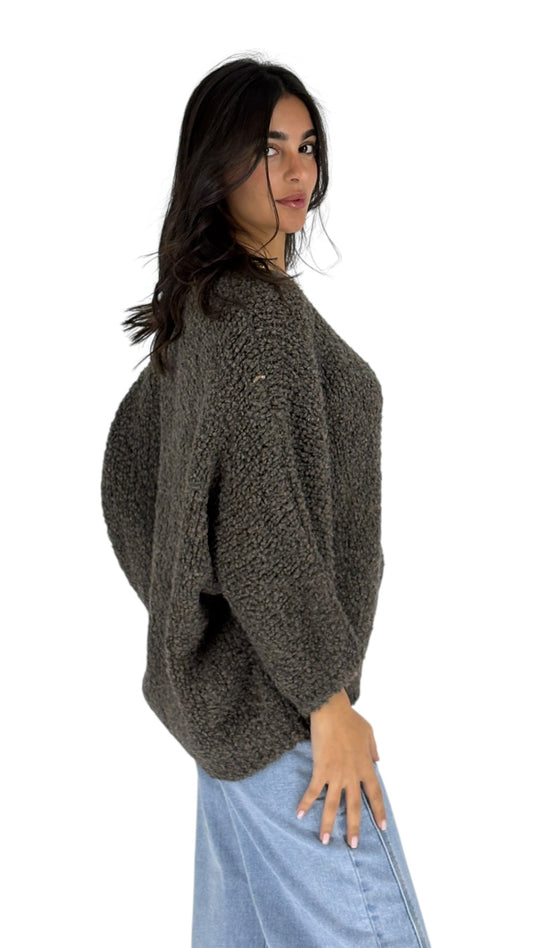 Alma Brown Sweater