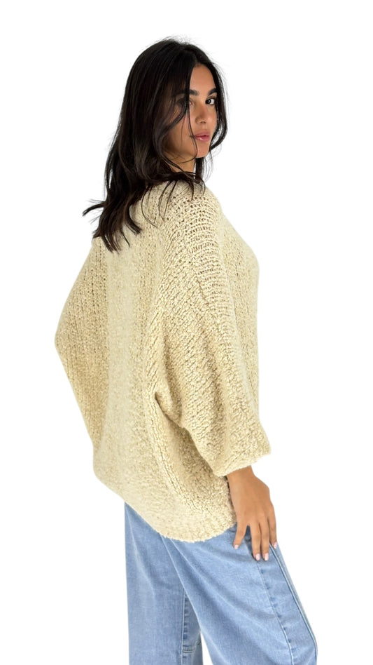 Alma Beige Sweater