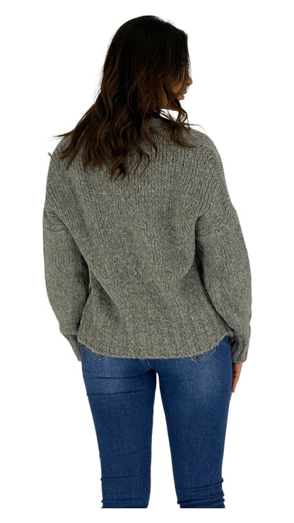 Quill grey cardigan