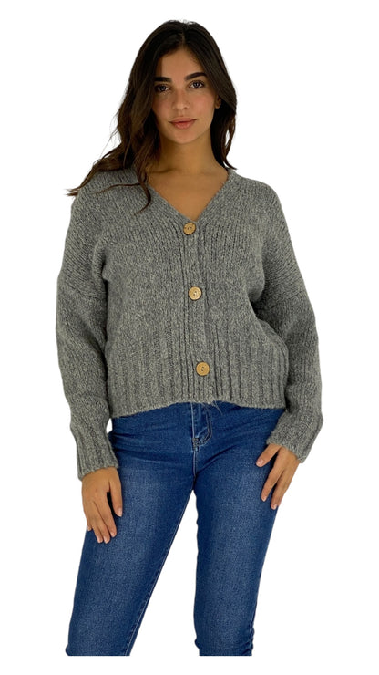 Quill grey cardigan