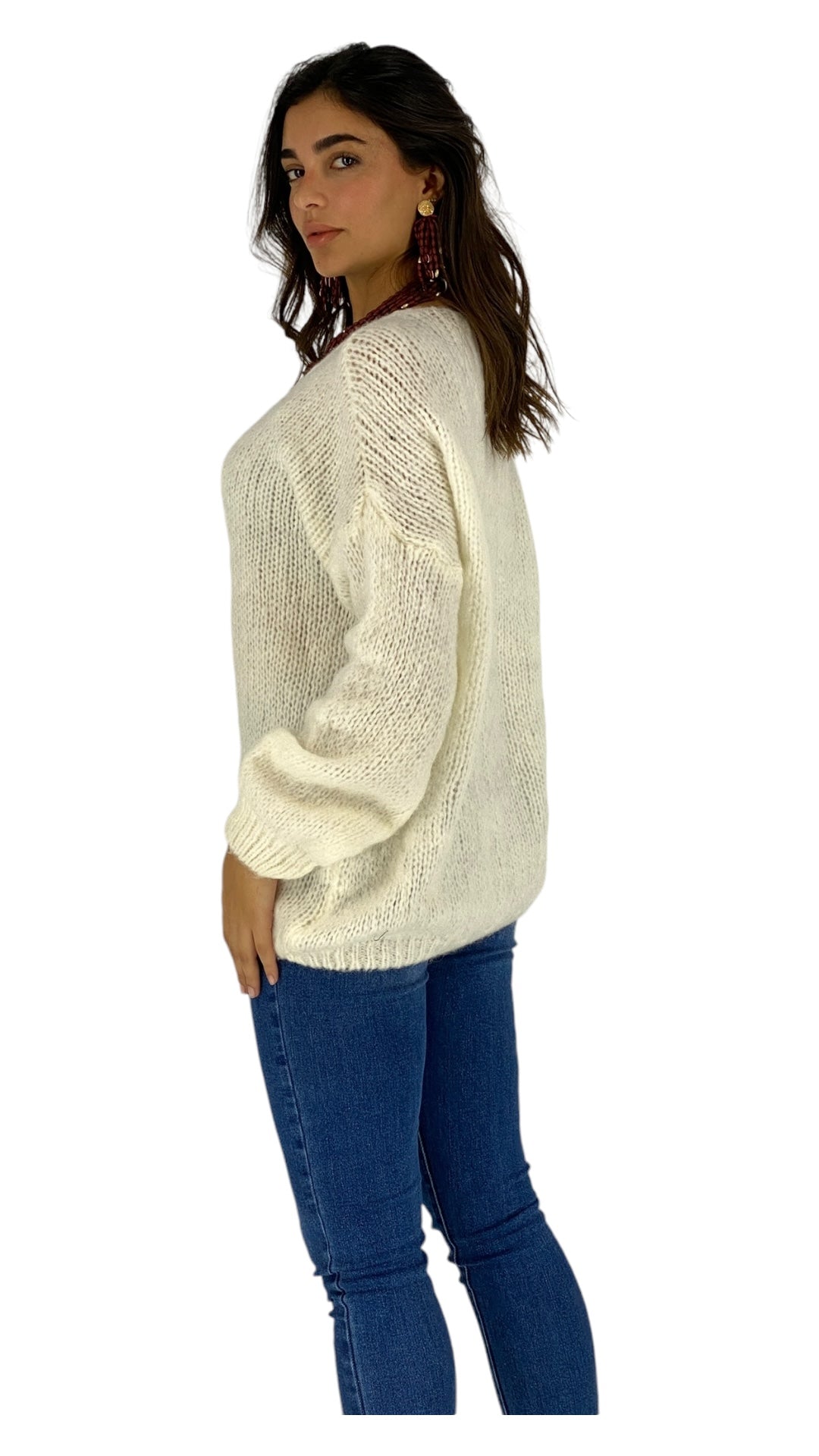 Rayla white sweater