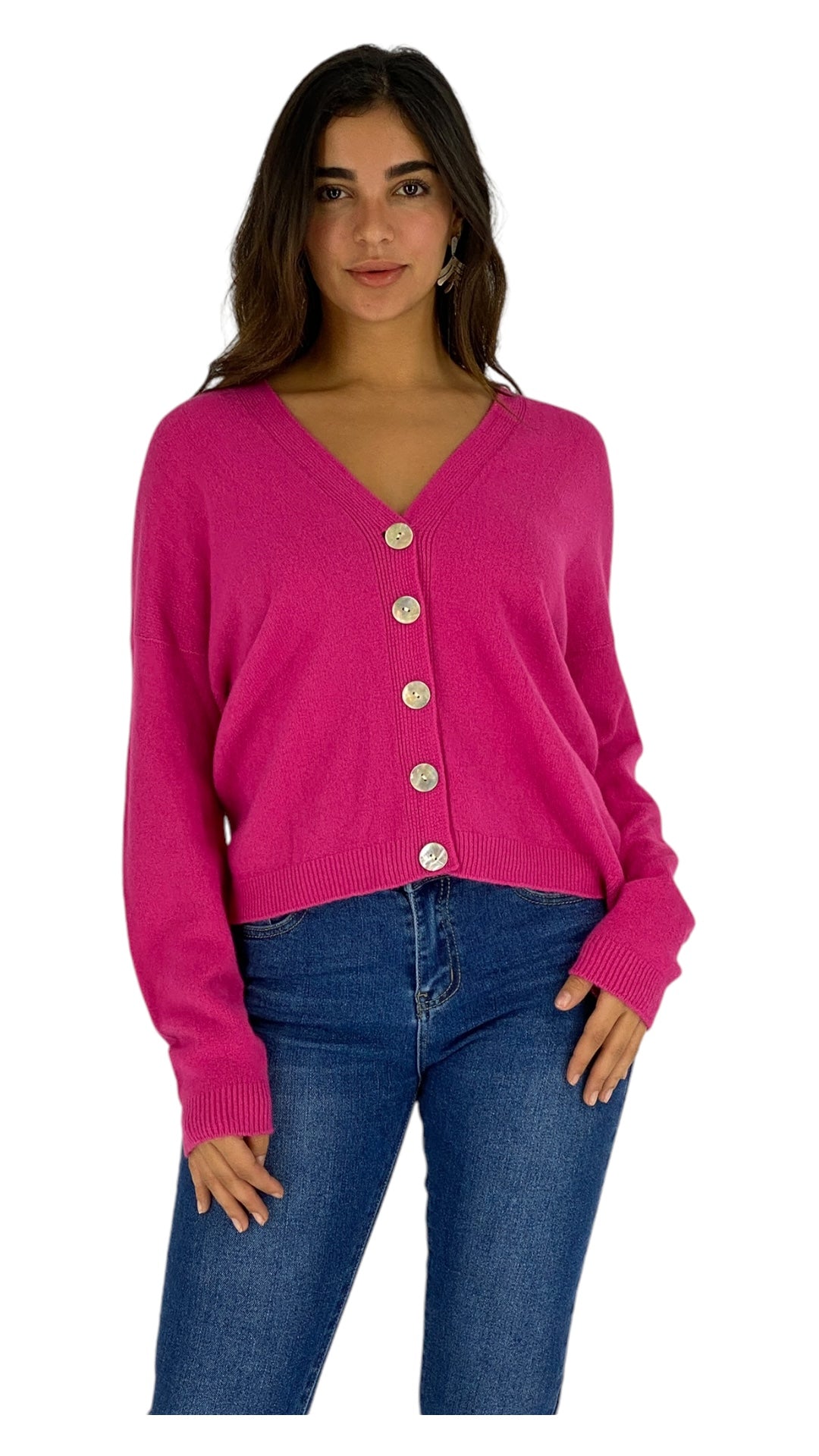 Mergery pink cardigan