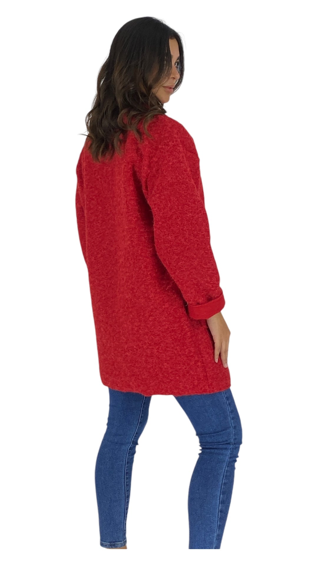 Zarina red jacket