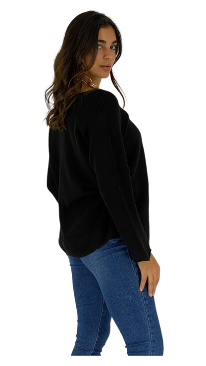 Telo black sweater