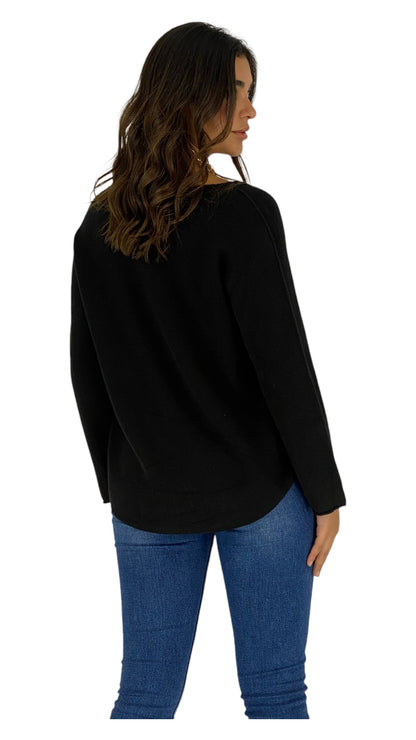 Telo black sweater