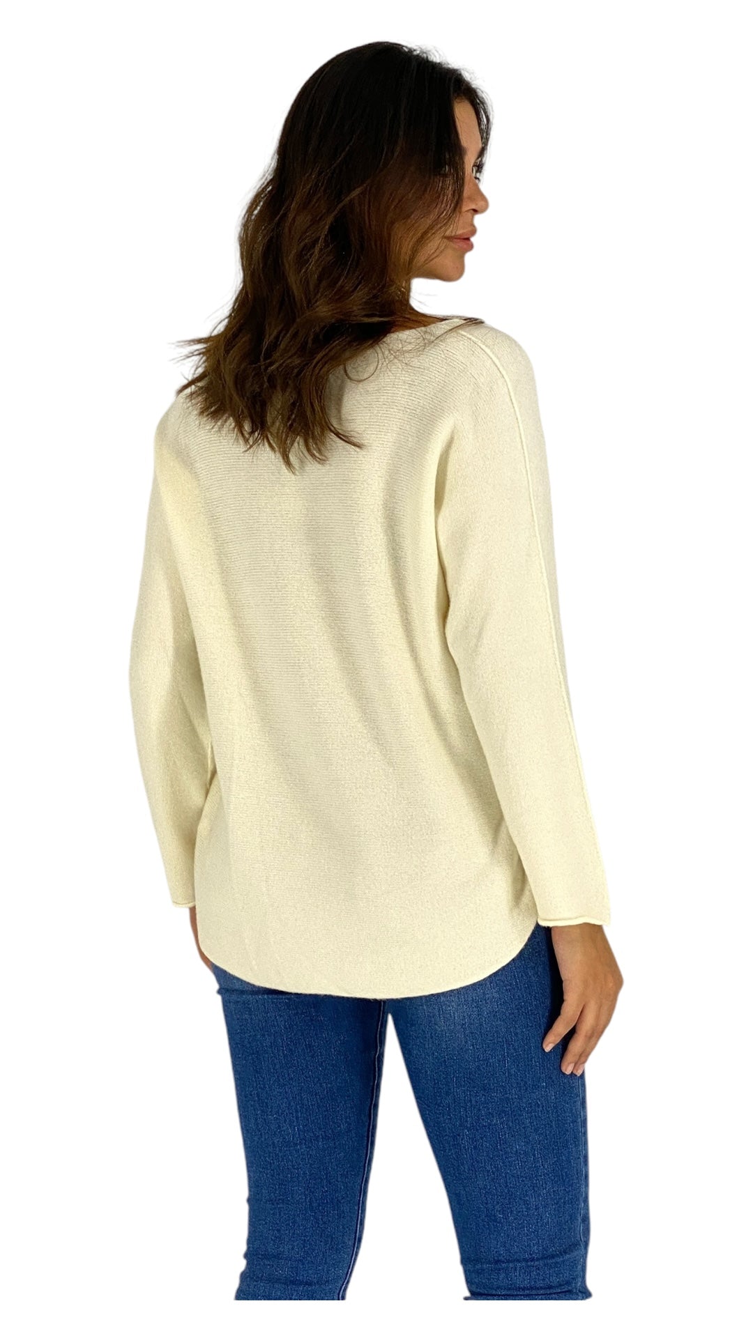 Telo white sweater