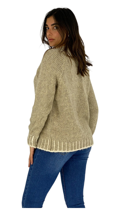 Sunniva beige sweater