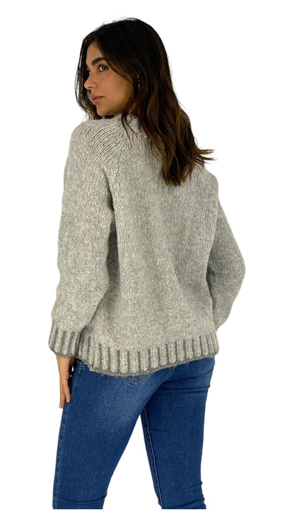 Sunniva grey sweater