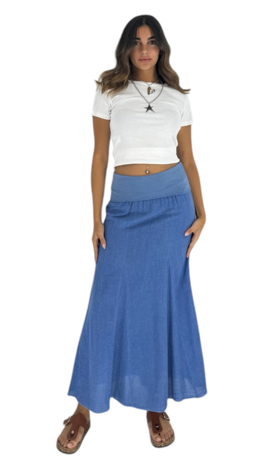 Henry blue skirt