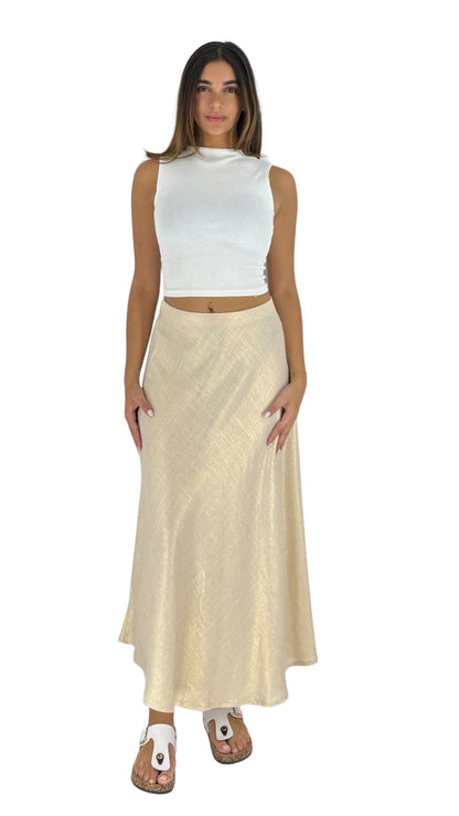 Sahara golden beige skirt