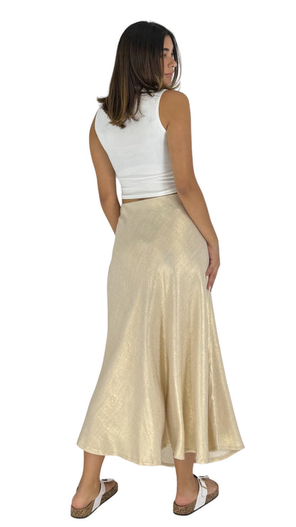 Sahara golden beige skirt