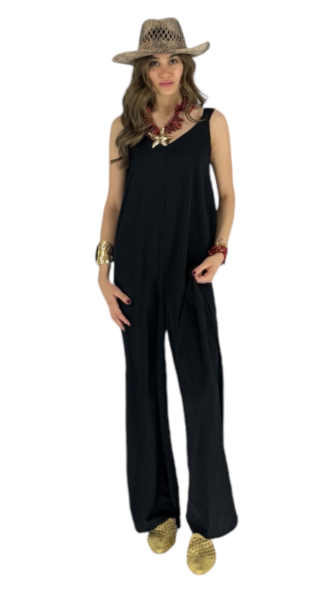 Mado black jumpsuit