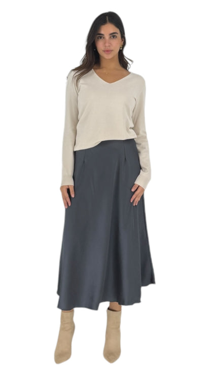 Wilder dark grey skirt