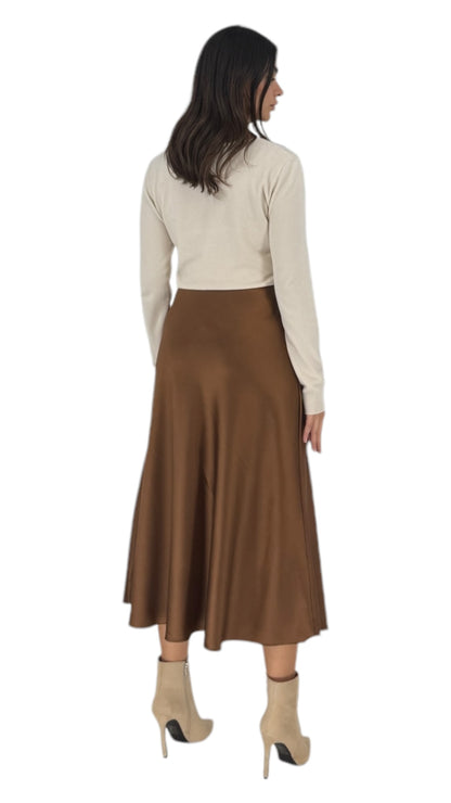 Wilder brown skirt