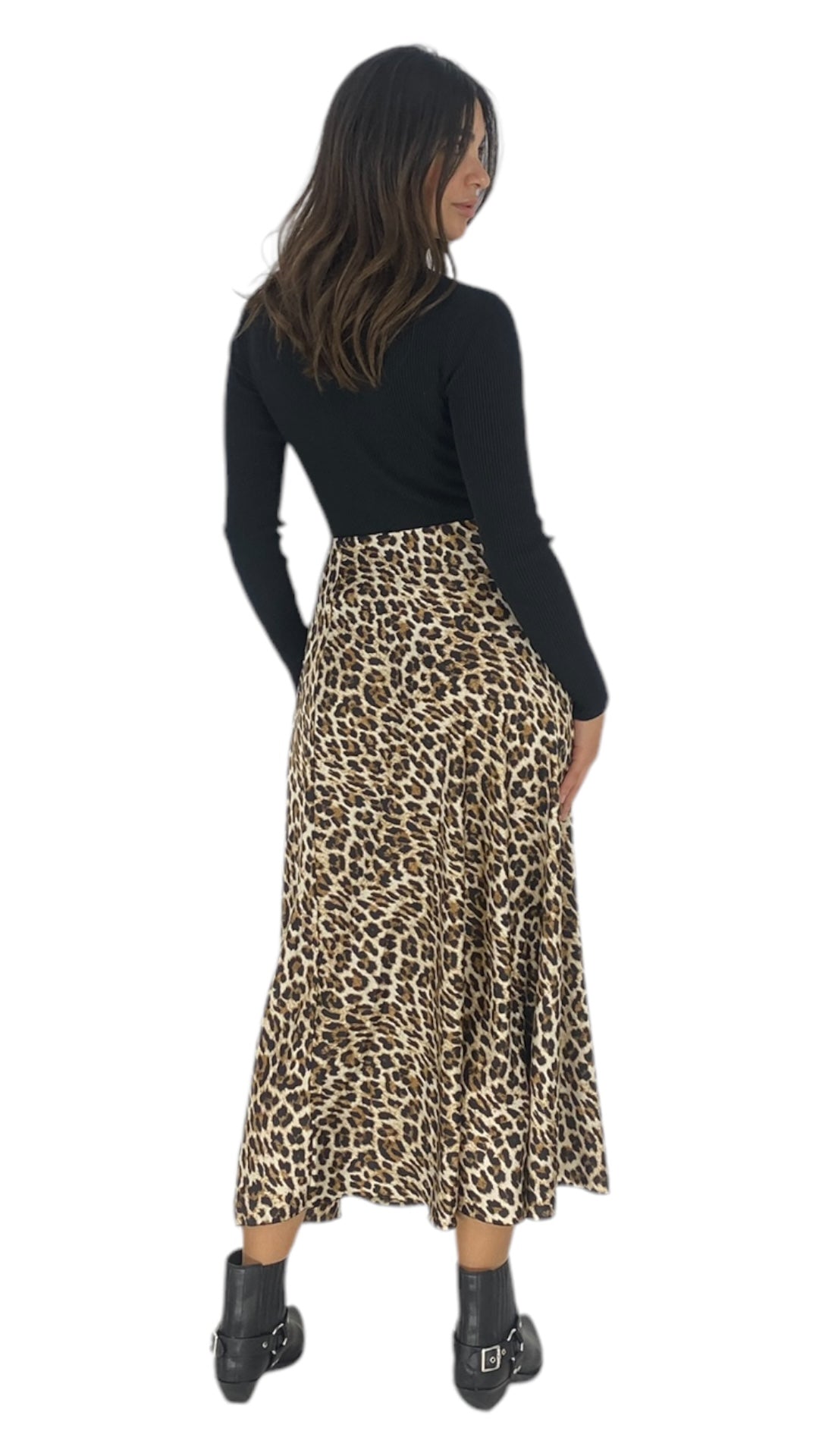 Sylas leopard skirt