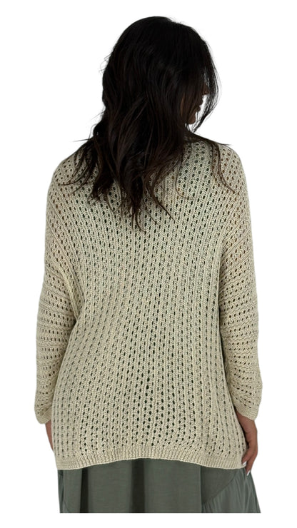 Zane Beige Cardigan