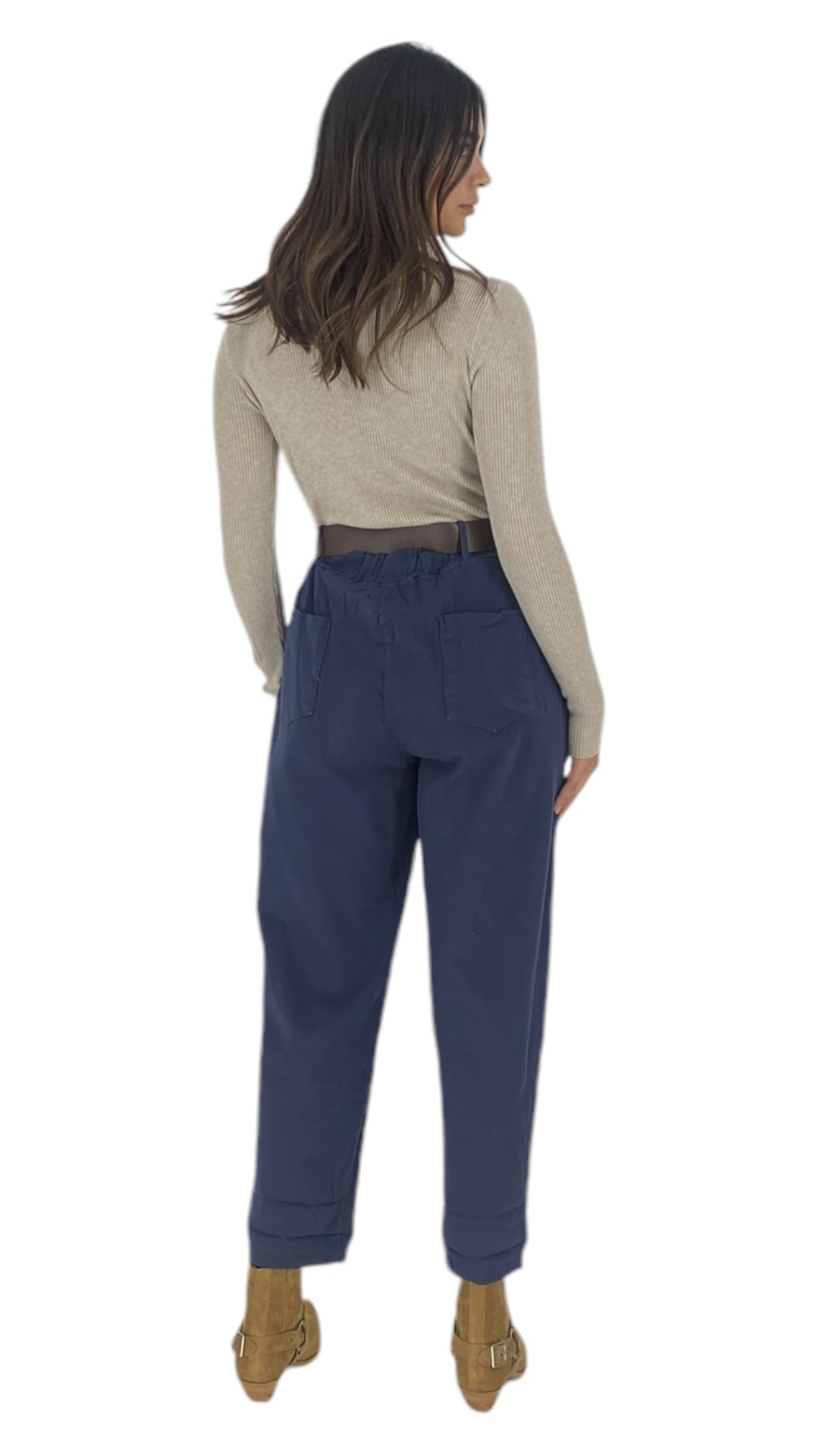 bigela navy pants