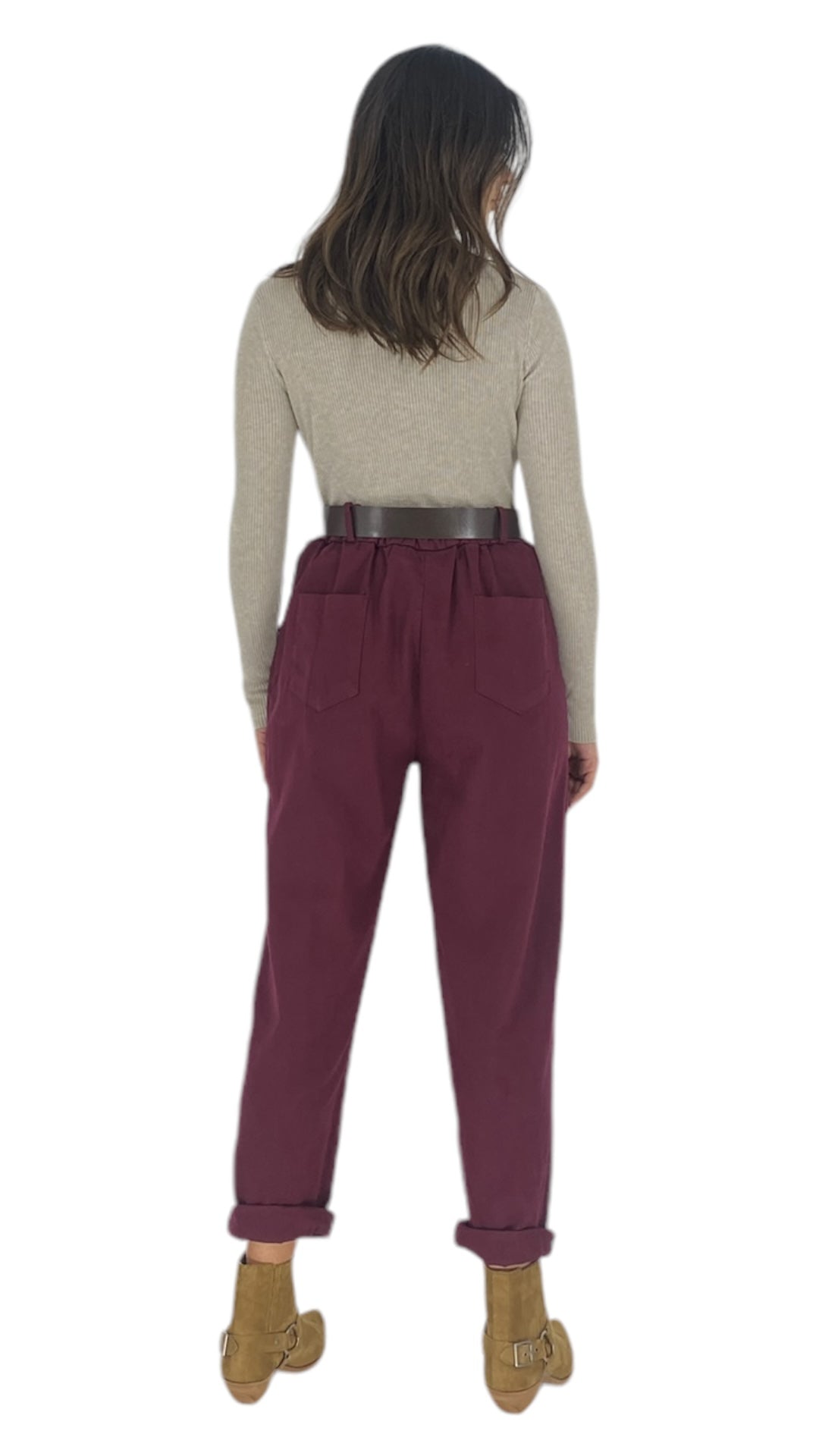 bigela maroon pants