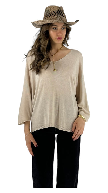 Verge beige sweater