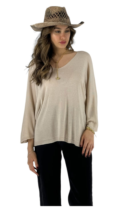 Verge beige sweater