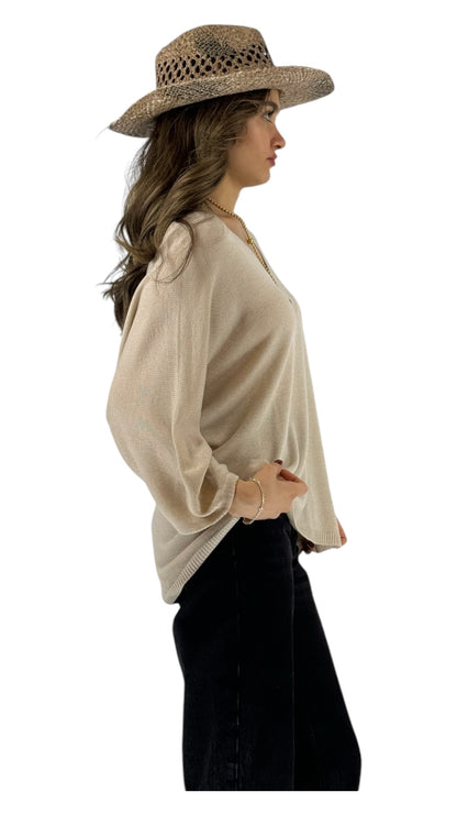 Verge beige sweater