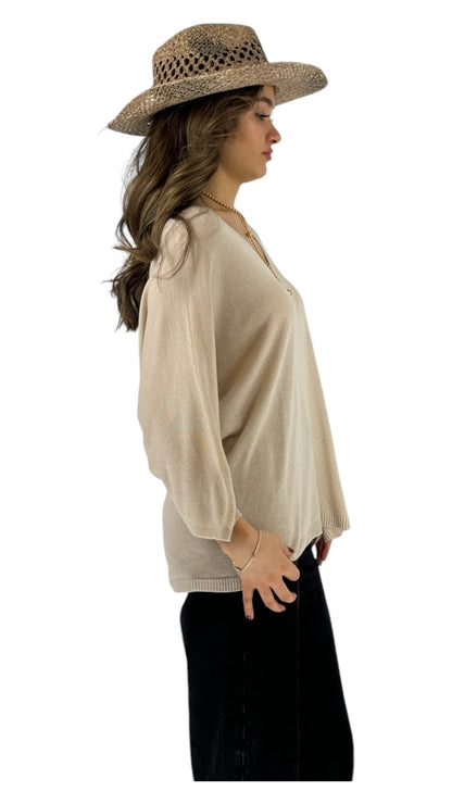 Verge beige sweater