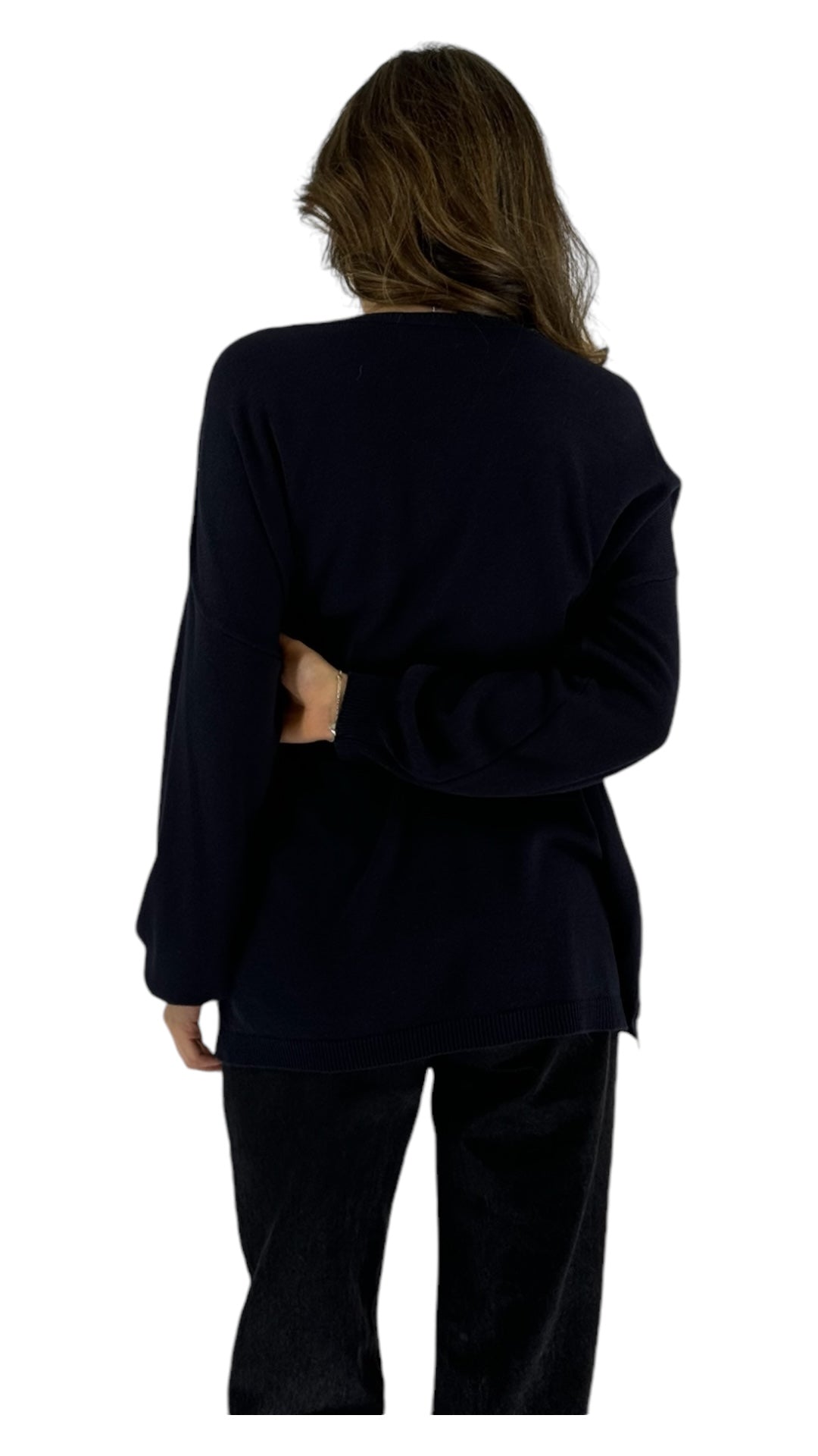 Verge navy sweater