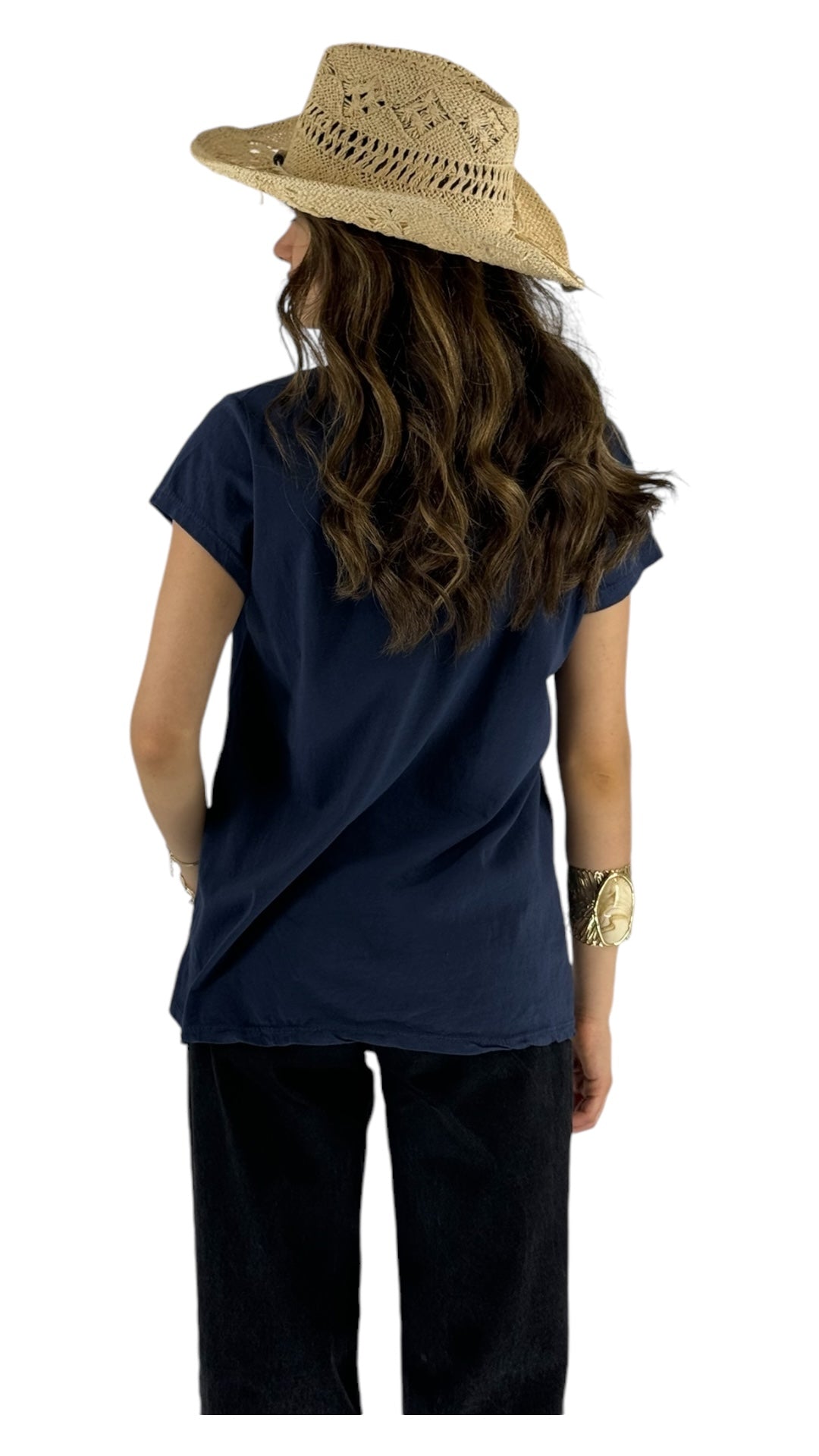 Angelina navy Tshirt