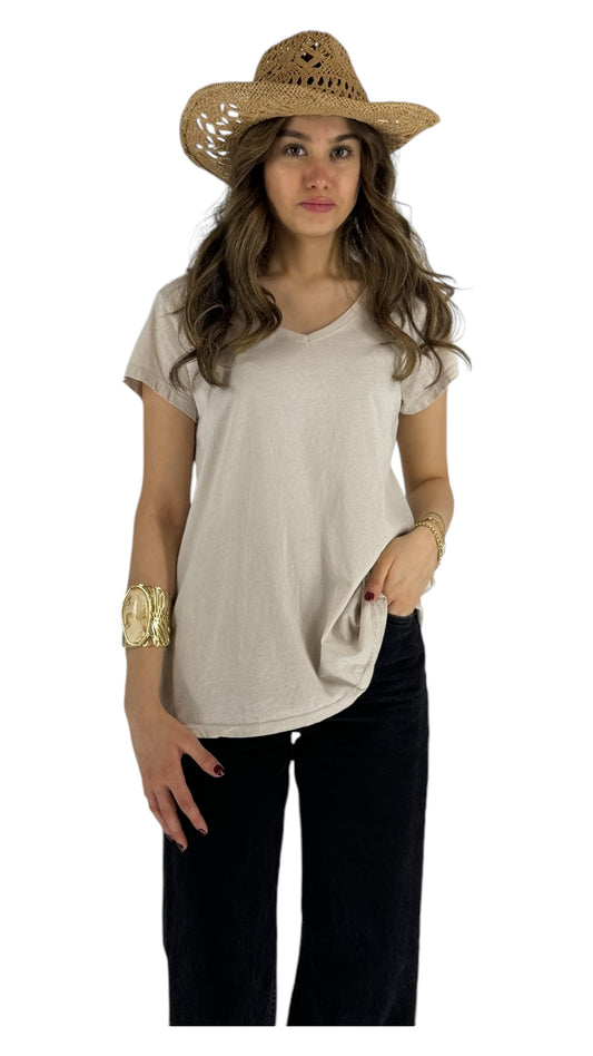 Angelina beige Tshirt