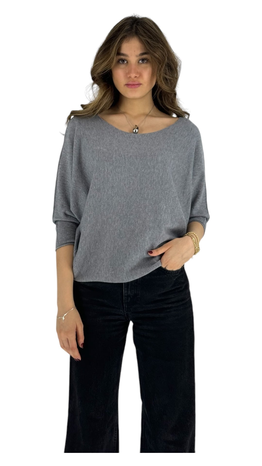 Omari grey sweater