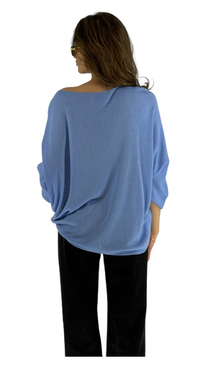 Phill blue sweater